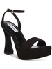 lashed  womens ankle strap dressy platform sandals