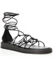 star womens faux leather gladiator strappy sandals