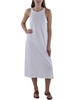 womens cotton tank dress midi dress