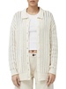 adrienne womens cotton knit cardigan sweater