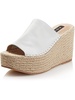 jacy womens leather slip on espadrilles