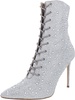 valency womens rhinestone pointed toe ankle boots