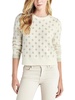 keira womens wool blend metallic pullover sweater