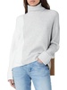 womens soft stretch turtleneck sweater