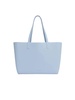 women's large eva rubber tote bag in cielo