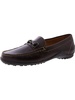 bill mens leather slip on loafers