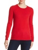 cashmere womens hi-low crewneck sweater