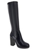 benton womens faux leather tall knee-high boots