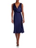 womens silk midi slip dress