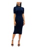 womens ribbed knit midi sweaterdress