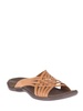 women's district mahana slide in natural tan