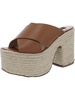 july womens leather platform block heels