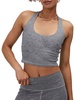 shakti womens workout running crop top