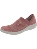 charlie womens knit comfort slip-on sneakers