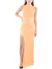 womens full length mock neck maxi dress