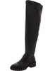 abrila 2 womens faux leather wide calf over-the-knee boots