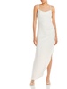 womens halter cowl neck maxi dress