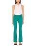 the weekender sneak pants in teal green