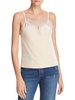 womens velvet lace trim cami