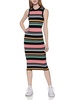 womens knit striped sweaterdress