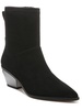 sammi womens zipper ankle booties