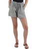 womens mini drawstring waist casual shorts