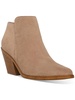 nellie womens suede ankle booties