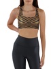 womens printed fitness sports bra