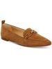 womens leather slip on loafers