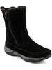 exparunn womens suede faux fur winter & snow boots