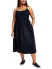 plus womens sleeveless long maxi dress