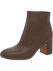 terri womens leather zip up ankle boots