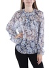 womens floral print s blouse