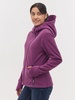 ninja microfleece asymmetric zip-up -