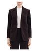 tailor womens slim business two-button blazer