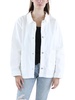 womens solid organic cotton denim jacket