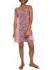 womens floral print short mini dress