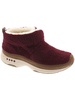 trippin womens faux fur cozy ankle boots