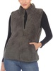 plus womens faux fur warm outerwear vest