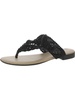 relax womens leather thong slide sandals