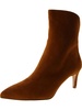 usha womens suede pointed toe ankle boots