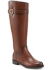 aubrey womens leather tall knee-high boots