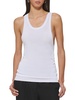 womens ribbed scoop neck pullover top