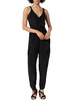 vernet womens chiffon sheer jumpsuit