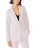 bryce womens woven suit separate one-button blazer