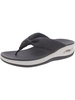 womens open toe slip on thong sandals