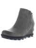 joan of arctic ii womens leather comfort wedge boots