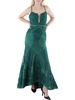 womens lace maxi evening dress