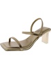 bhfo womens padded insole faux leather ankle strap