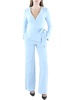 womens 2 pc long sleeve jumpsuit